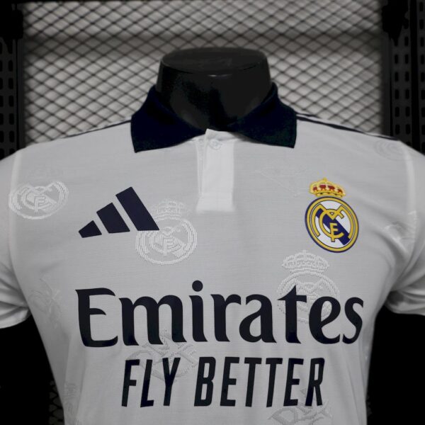 Men's Real Madrid  2025/26 White special edition Jersey Player Version - Image 4