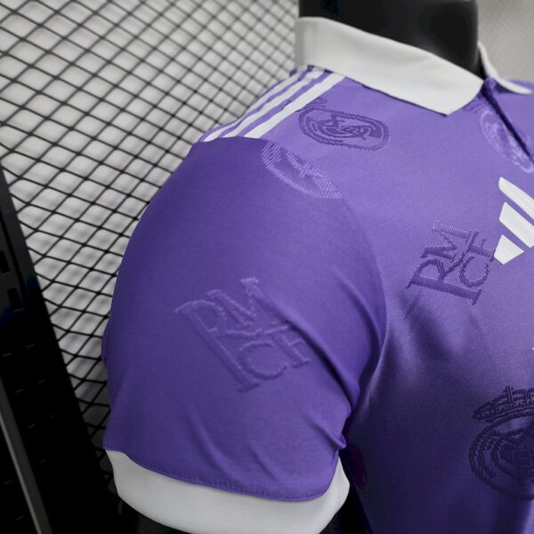 Men's Real Madrid  2025/26 Light purple special edition Jersey Player Version - Image 7