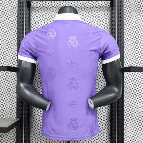 Men's Real Madrid  2025/26 Light purple special edition Jersey Player Version - Image 2