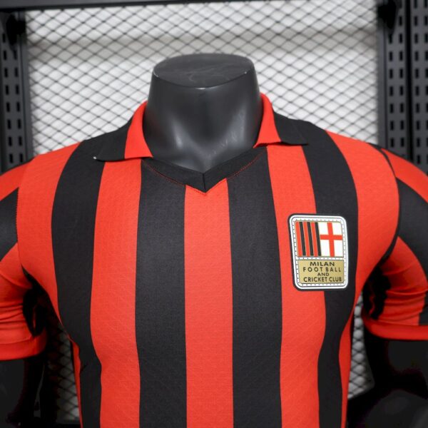 Men's AC Milan 2024/25 125th Anniversary Edition Retro Jersey Player Version - Image 5