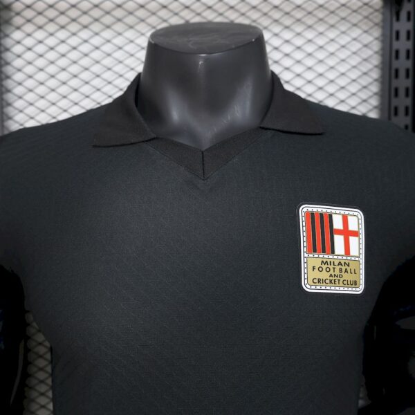 Men's AC Milan 2024/25 125th Goalkeeper Retro Jersey Player Version - Image 5