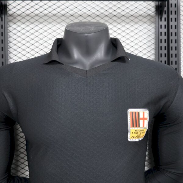 Men's AC Milan 2024/25 125th Goalkeeper Retro Jersey Player Version - Image 4