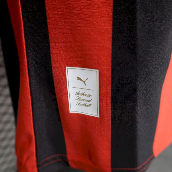 Men's AC Milan 2024/25 125th Anniversary Edition Retro Long Sleeves Jersey Player Version - Image 6