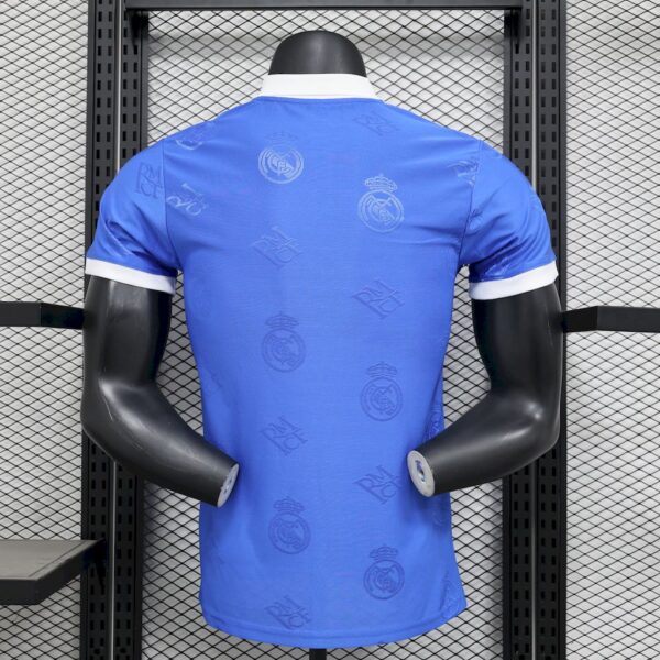 Men's Real Madrid  2025/26 Blue Special Edition Jersey Player Version - Image 2