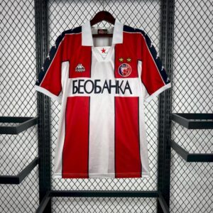 Men's Red Star Belgrade 1995/97 Home Retro Jersry