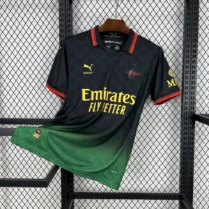 Men's AC Milan 2025/26 Co-Branded Black Edition Jersey