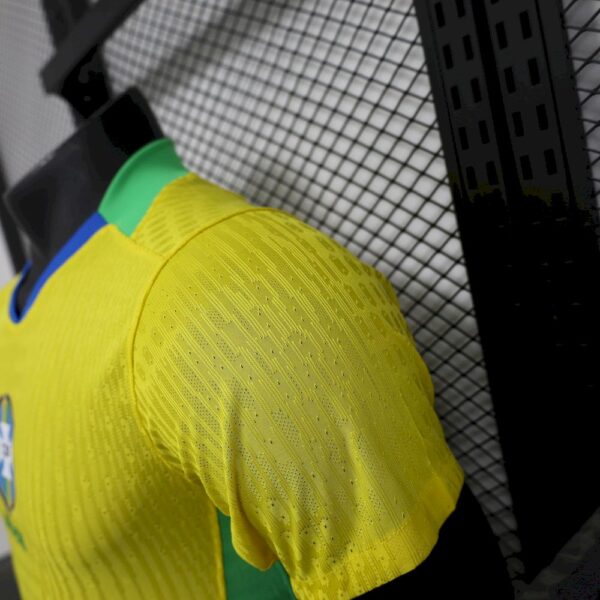 Men's Brazil 2025/26 Home Jersey Player Version - Image 8