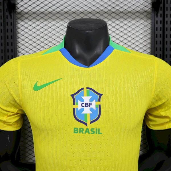 Men's Brazil 2025/26 Home Jersey Player Version - Image 3