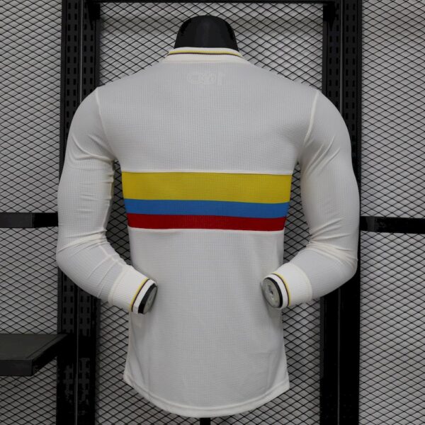 Men's Colombia 2024/25 100th Anniversary Long Sleeves Jersey Player Version - Image 2