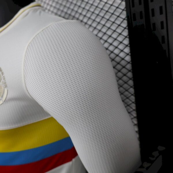Men's Colombia 2024/25 100th Anniversary Long Sleeves Jersey Player Version - Image 6