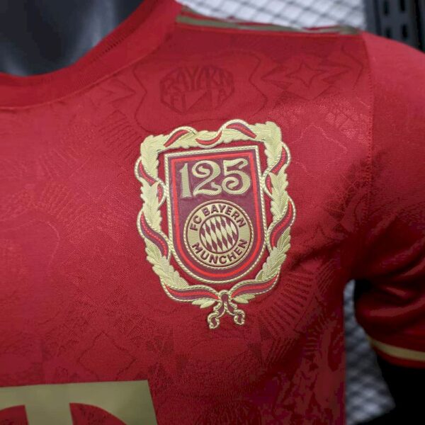 Men's Bayern Munich 2024/25 125 Anniversary Jersey Player Version - Image 4