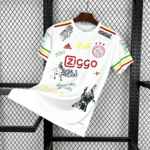 Men's Ajax 2025/26 Amsterdam Bob Marley 40th Jersey