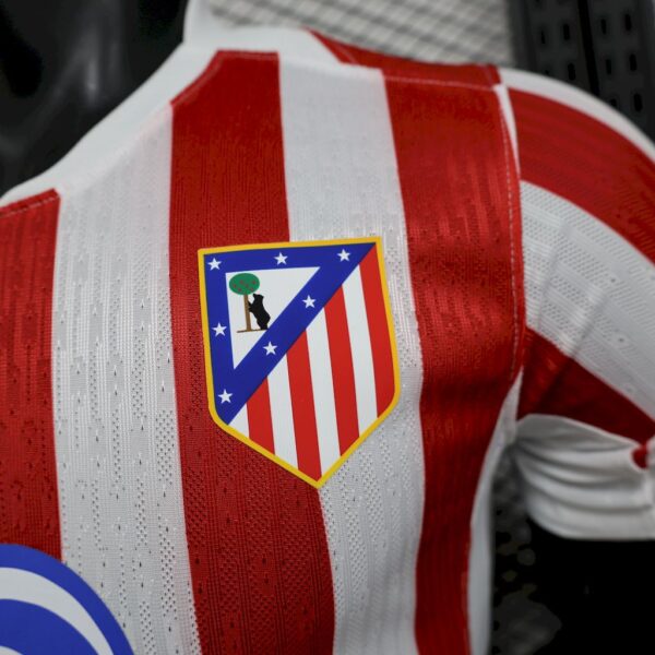Men's Atletico Madrid 2025/26 Home Jersey Player Version - Image 4