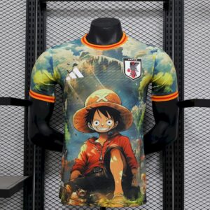Men's Japan 2025/26 ワンピース-モンキー・D・ルフィ Jersey Player Version