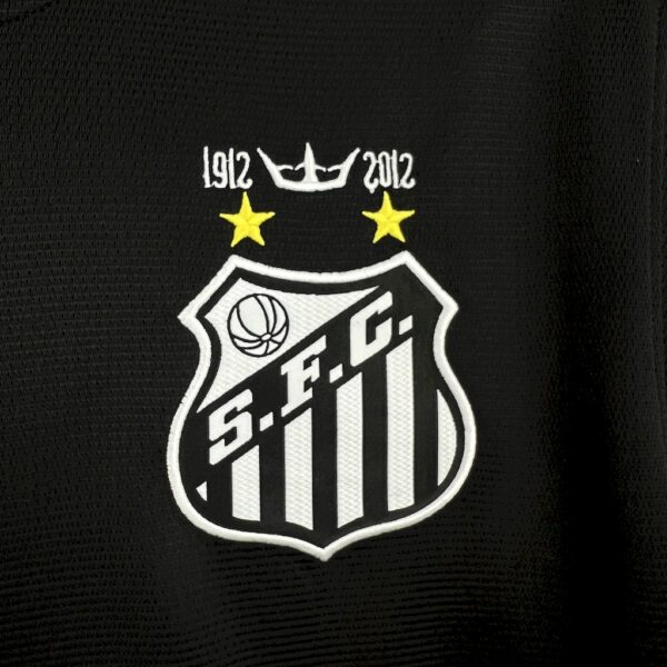 Retro Santos 2011/12 Black Jersey - Image 5