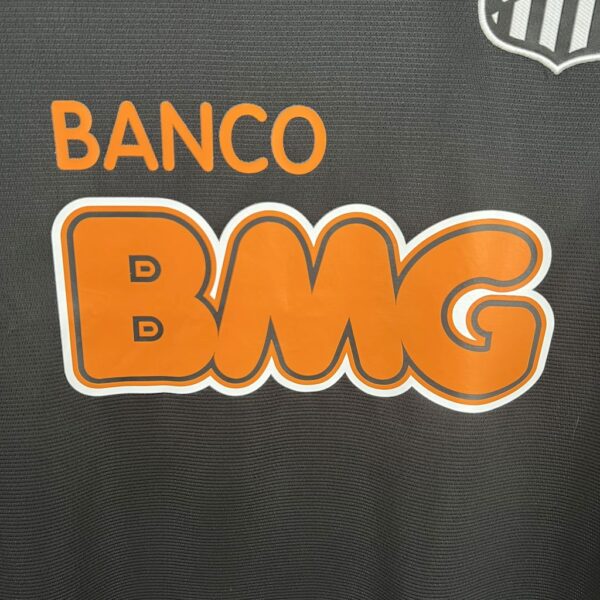 Retro Santos 2011/12 Black Jersey - Image 4