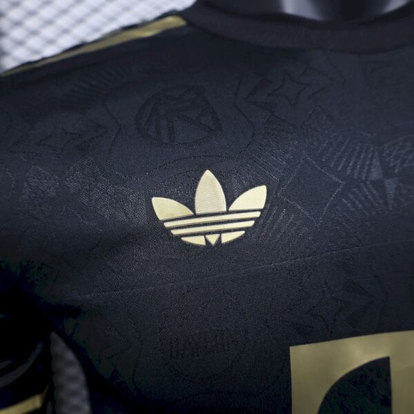 Men's Bayern Munich 2024/25 125 Anniversary Black Jersey Player Version - Image 6