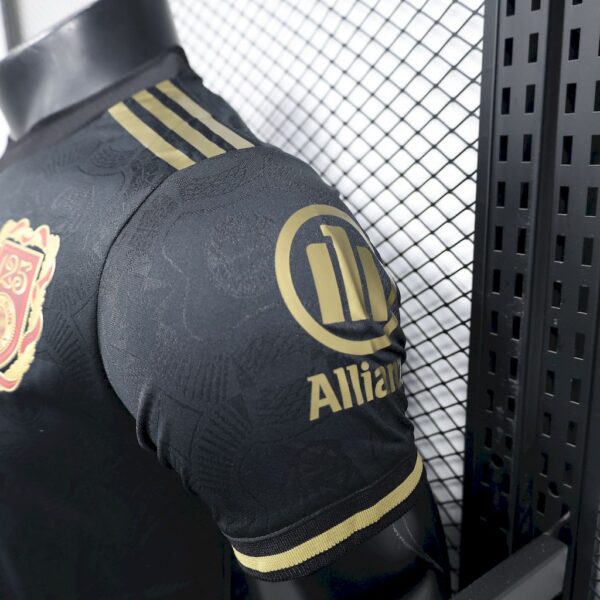 Men's Bayern Munich 2024/25 125 Anniversary Black Jersey Player Version - Image 5