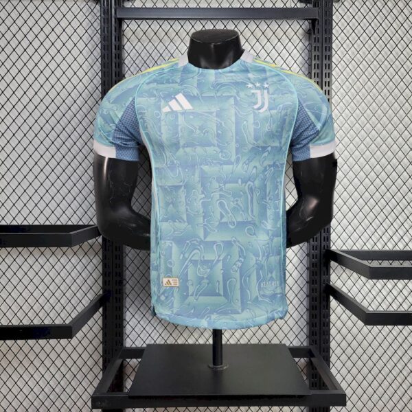 Men's Juventus 2025/26 Away Jersey Player Version