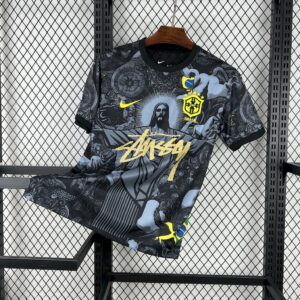 Men's Brazil 2024/25 X STUSSY Jersey