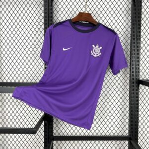 Men's Corinthians 2025/26 Purple pre-match training Jersey