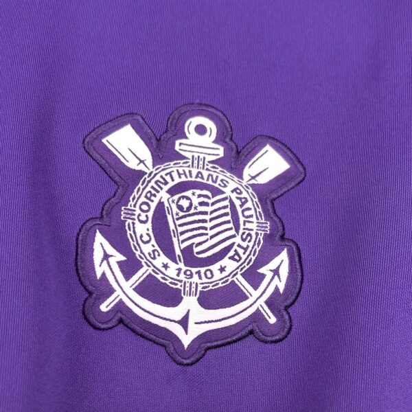 Men's Corinthians 2025/26 Purple pre-match training Jersey - Image 6
