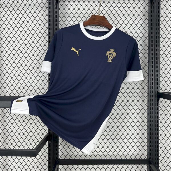 Men's Portugal 2025/26 Royal Blue Training Jersey