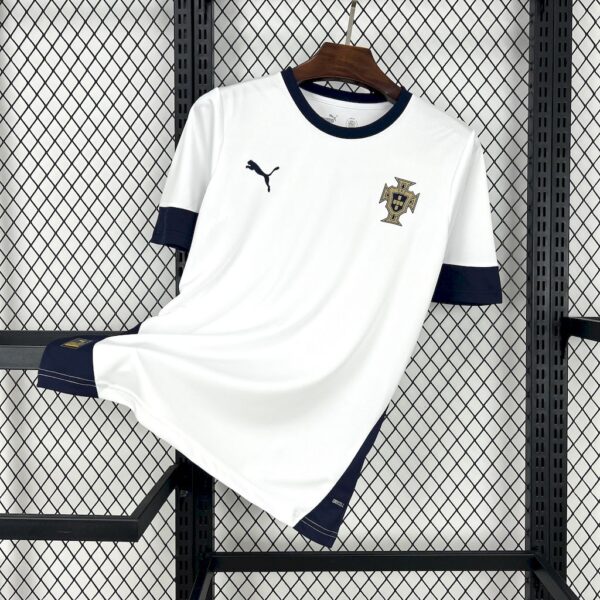 Men's Portugal 2025/26 White Training Jersey