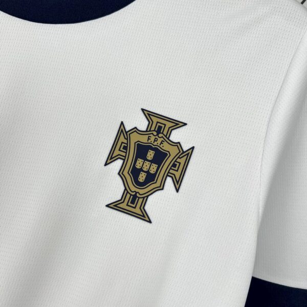 Men's Portugal 2025/26 White Training Jersey - Image 6