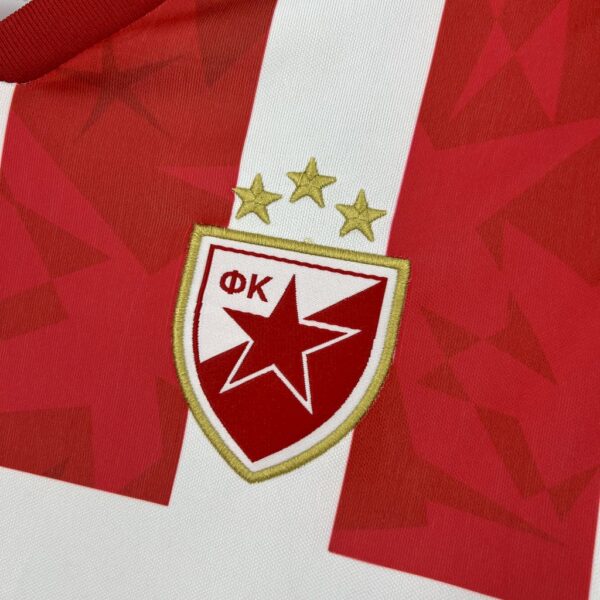 Men's Red Star Belgrade 2024/25 Home Jersey - Image 8
