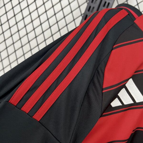 Men's Flamengo 2025/26 Home Long Sleeves Jersey - Image 3