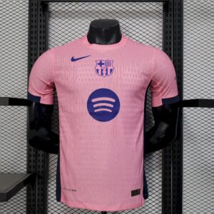 Men's Barcelona 2025/26 Rose Pink Special Edition Jersey Player Version