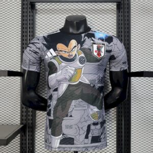 Men's Japan 2025/26 ベジータ四世 Black Jersey Player Version