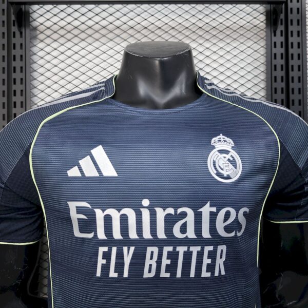 Men's Real Madrid 2025/26 Away Jersey Player Version - Image 3