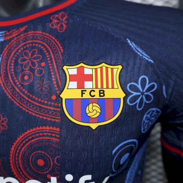 Men's Barcelona 2024/25 Double-color Special Edition Jersey Player Version - Image 7