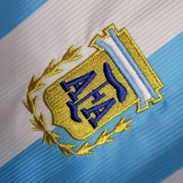 Retro Argentina 1998 Home Jersey - Image 9