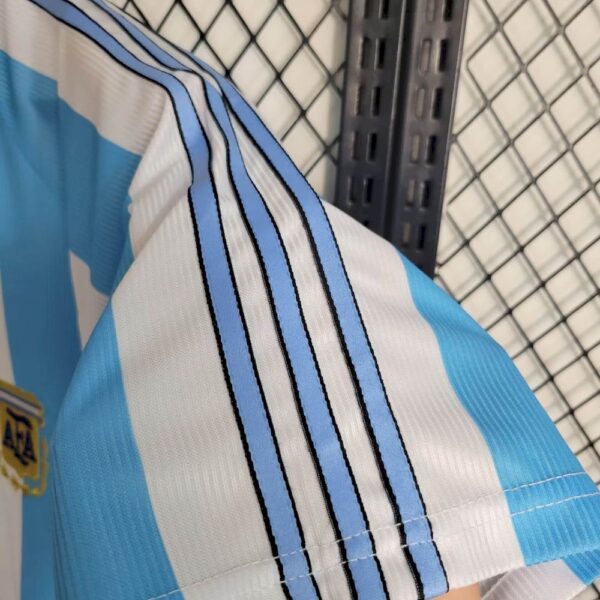 Retro Argentina 1998 Home Jersey - Image 6