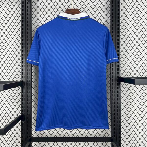 Retro Brazil 1994 World Cup Away Jersey - Image 2