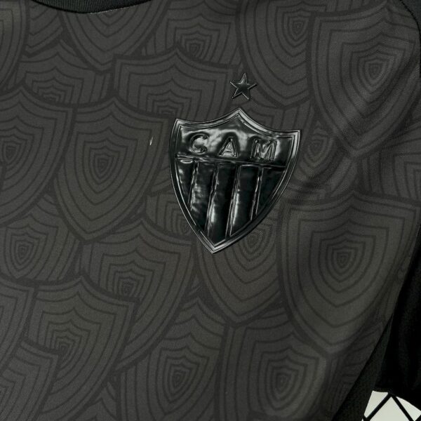 Men's Atletico Mineiro 2025/26 All black special edition Jersey - Image 4