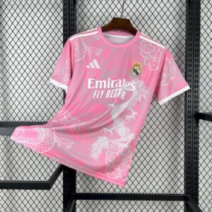 Men's Real Madrid 2025/26 Pink Dragon Special Edition Jersey