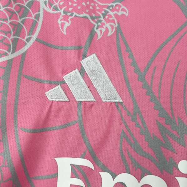 Men's Real Madrid 2025/26 Pink Dragon Special Edition Jersey - Image 5