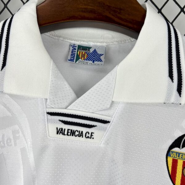 Retro Valencia CF 1999/00 Home Jersey - Image 7