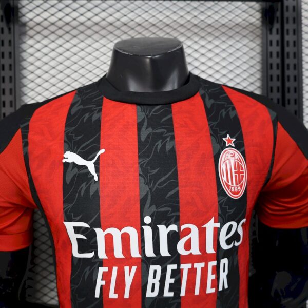 Men's AC Milan 2025/26 Home Jersey Player Version - Image 5