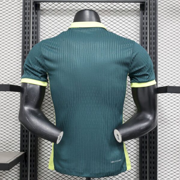 Men's Barcelona 2024/25 Dark green training Jersey Player Version - Image 2