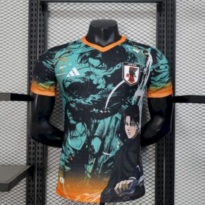 Men's Japan 2025/26 リヴァイ·アッカーマン Jersey Player Version