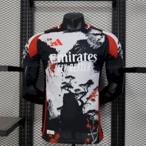 Men's Real Madrid 2025/26 Ink painting version Jersey Player Version