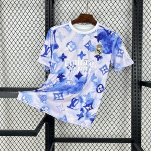 Men's Real Madrid 2025/26 Louis Vuitton Joint Edition Jersey