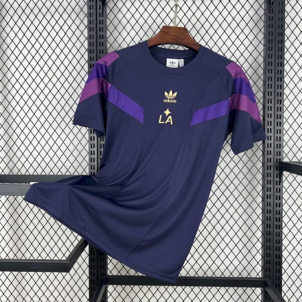 Men's LA Galaxy 2025/26 Purple casual Jersey