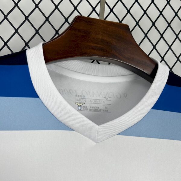 Men's S.S. Lazio 2025/26 125th Anniversary Edition White Jersey - Image 9