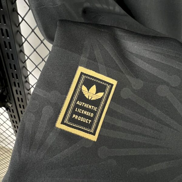 Men's Mexico 2025/26 Gold- Black Long Sleeves Jersey - Image 8
